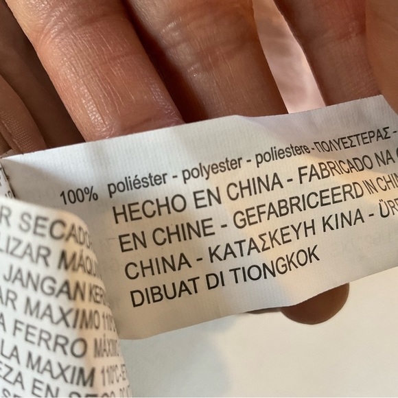 Zara Blush Pink Stretch Bomber Women’s XS Lightweight Pockets - Picture 7 of 10